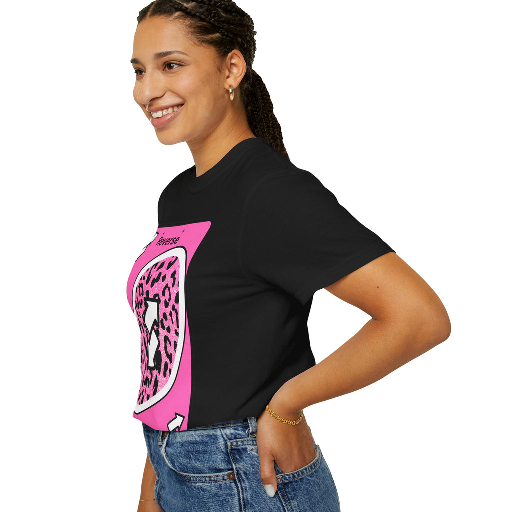 Reverse Card Graphic T-Shirt
