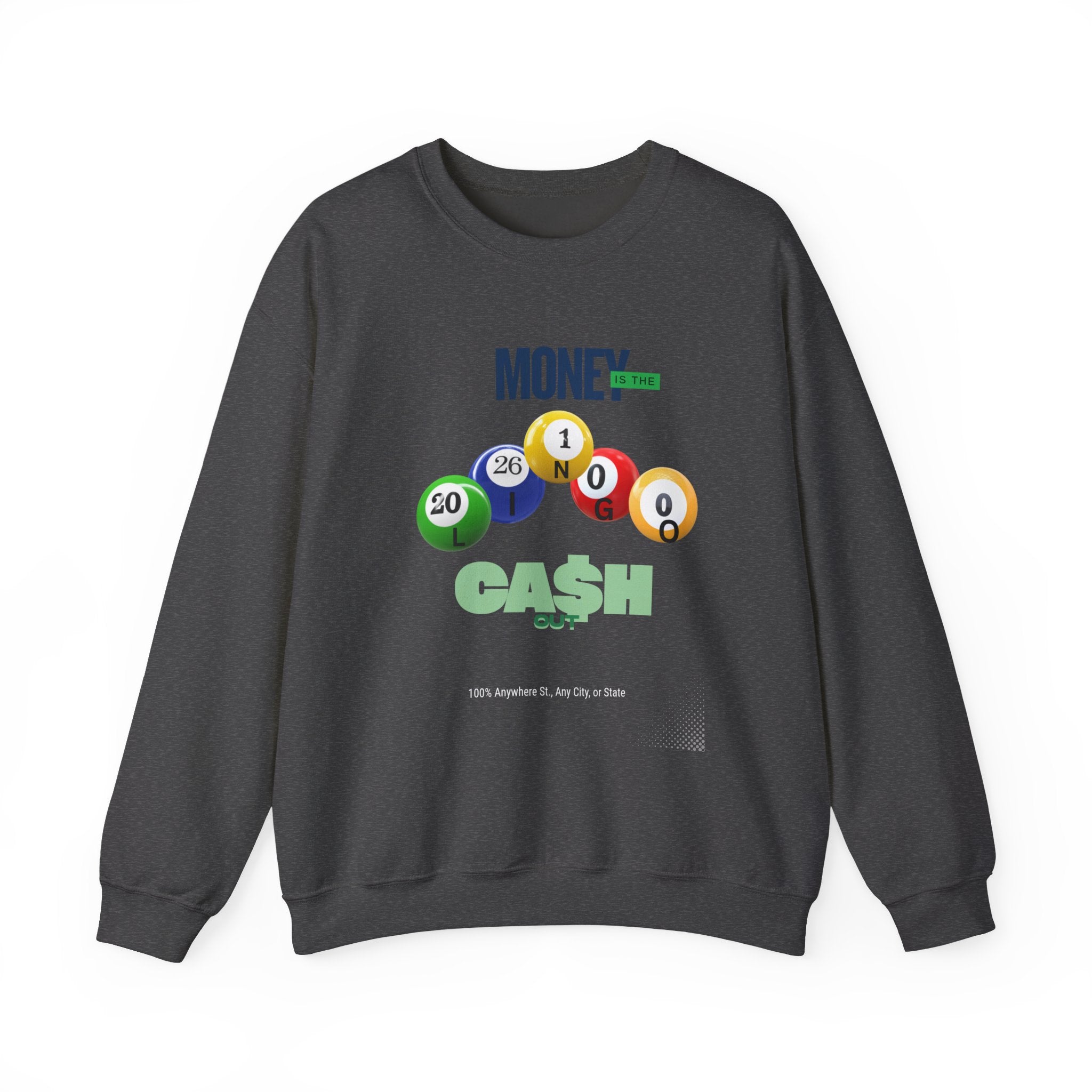 Money Is the Lingo Graphic Sweatshirt