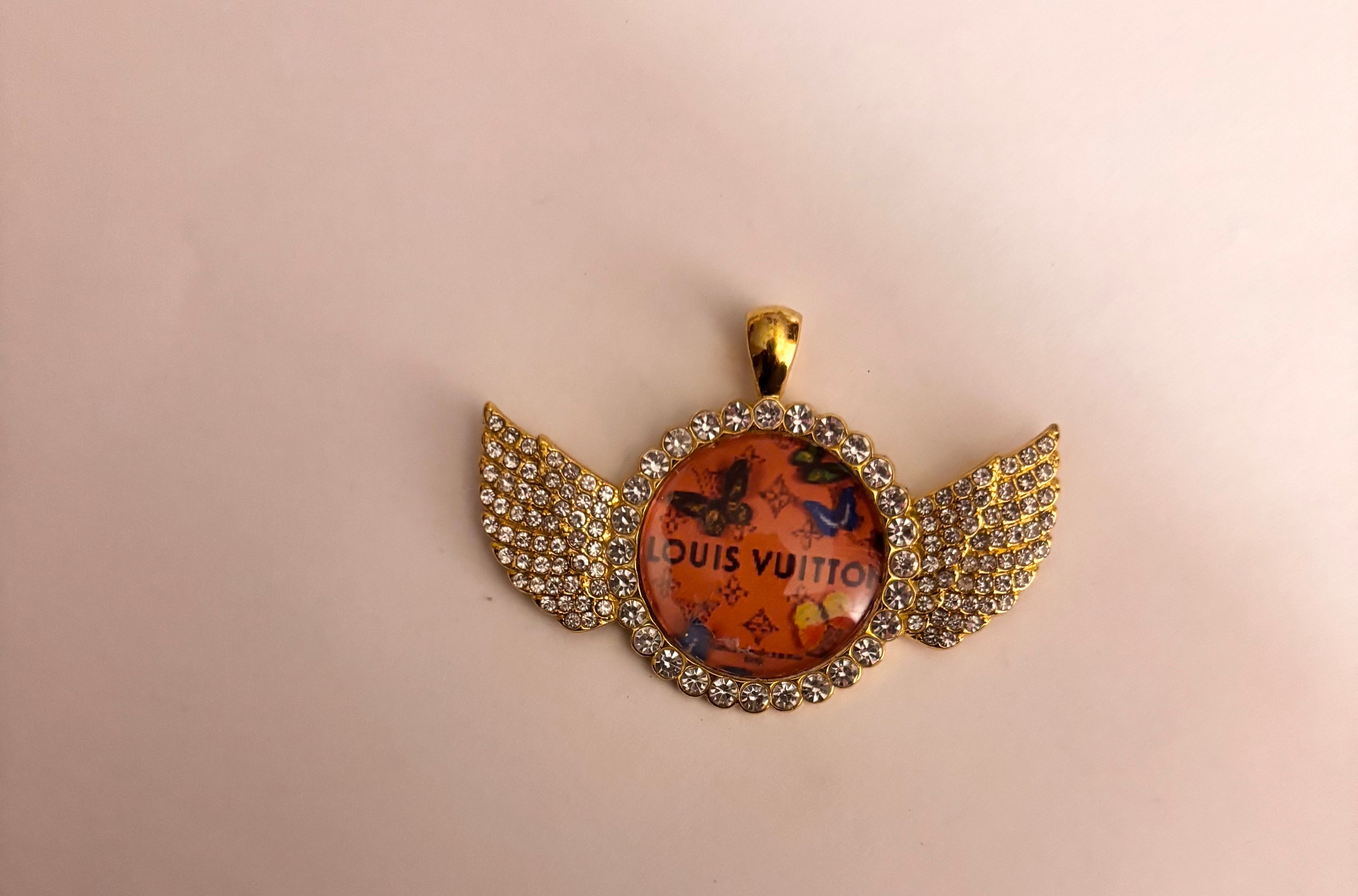 Inspired Butterfly Logo Pendant