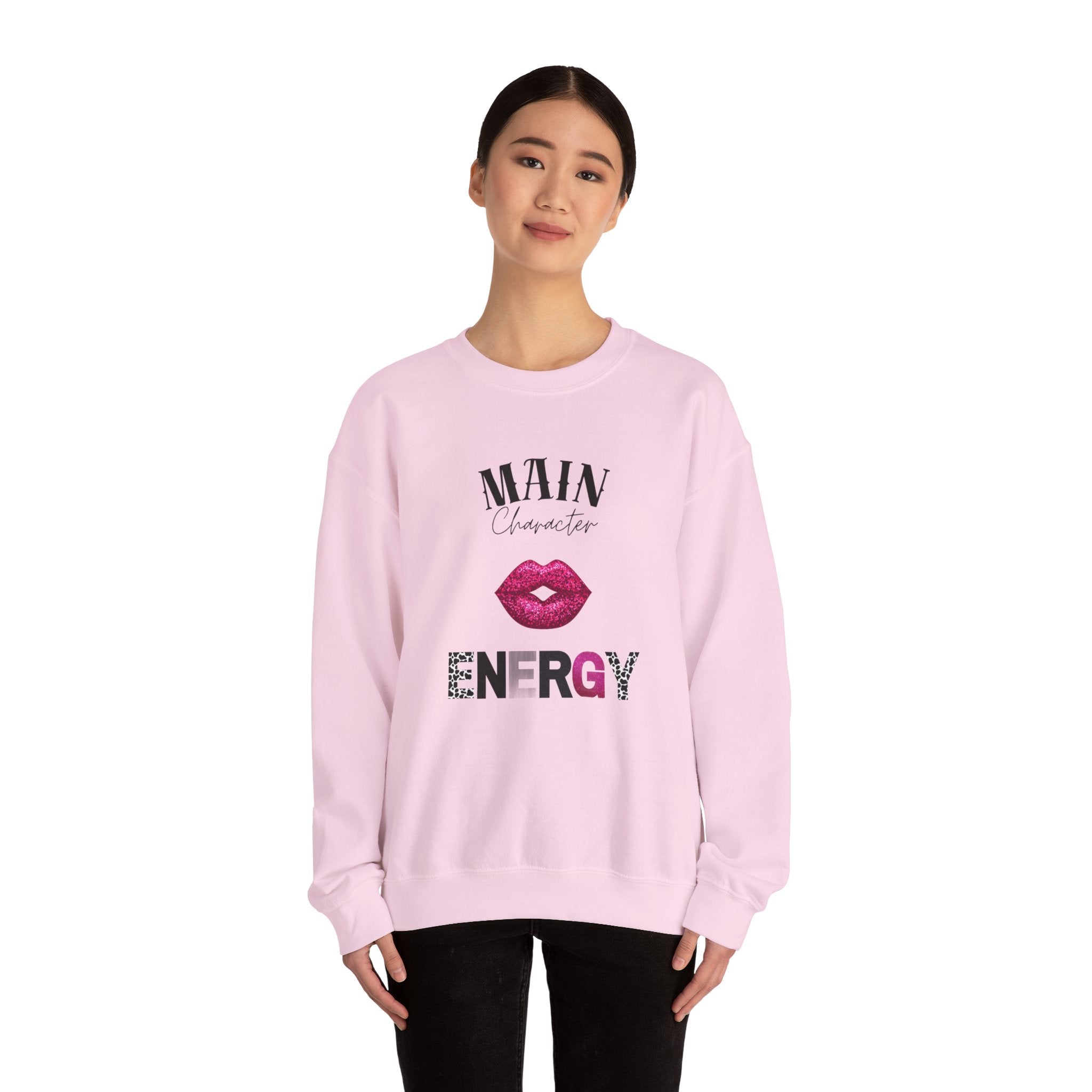 Lip Character Graphic Sweatshirt