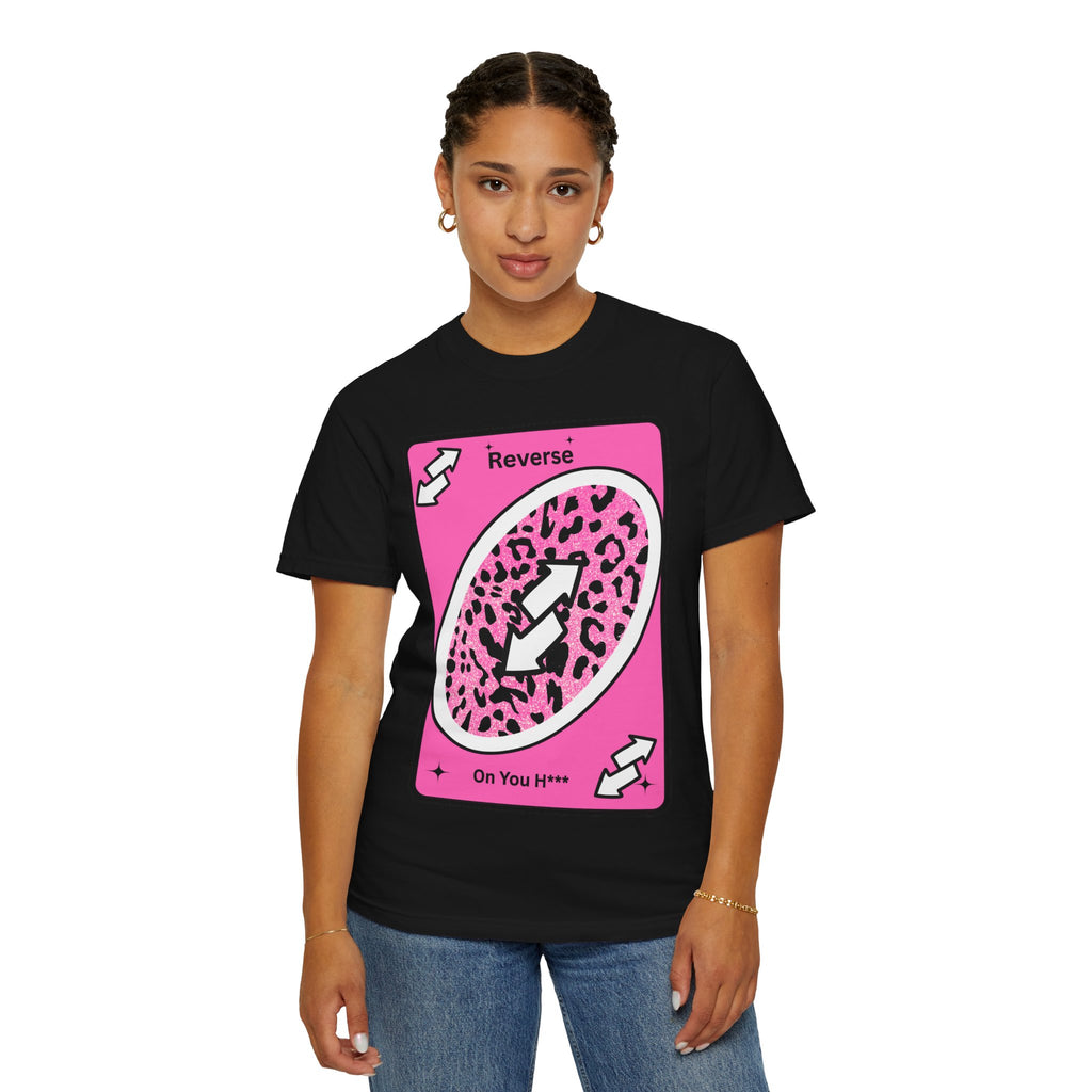 Reverse Card Graphic T-Shirt