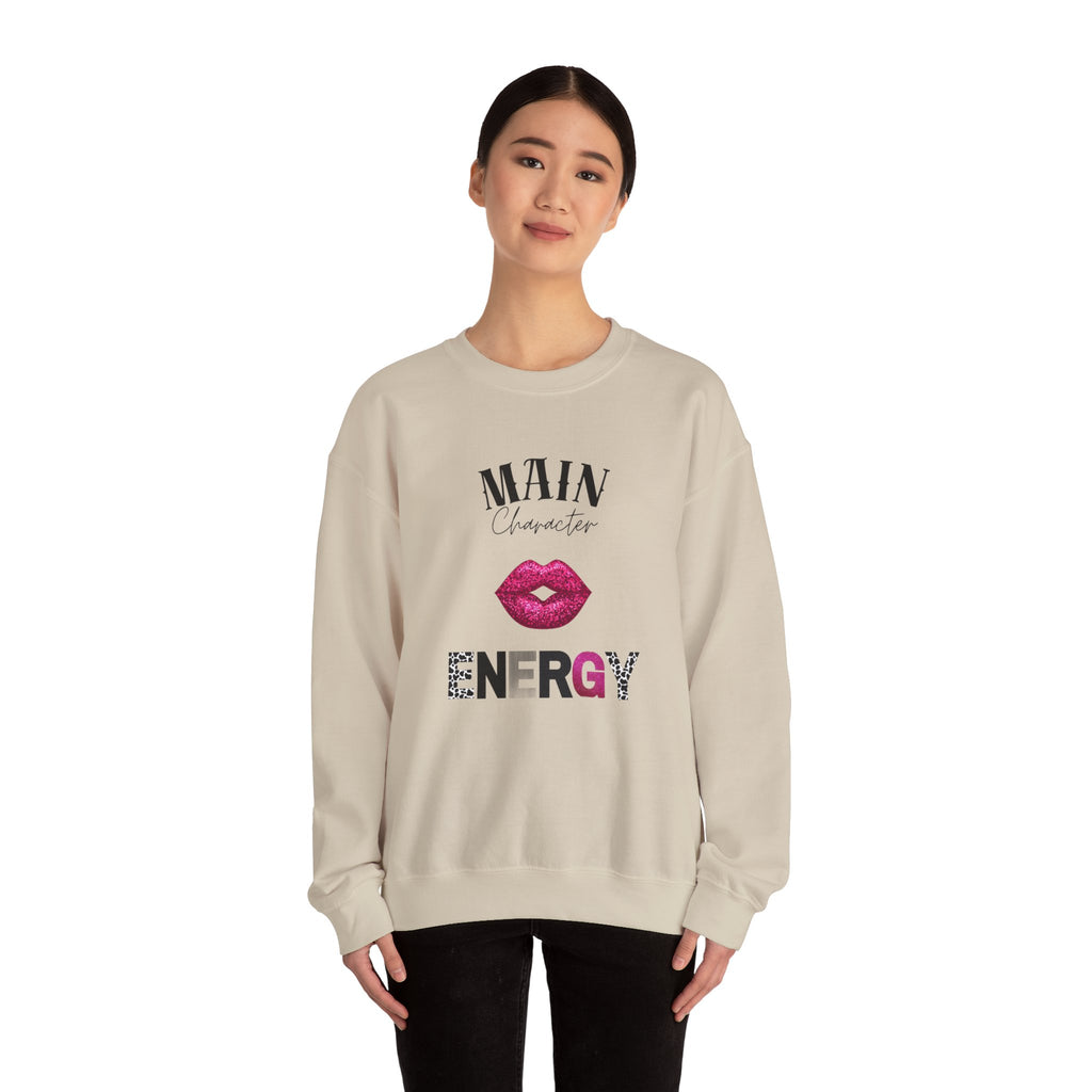 Lip Character Graphic Sweatshirt