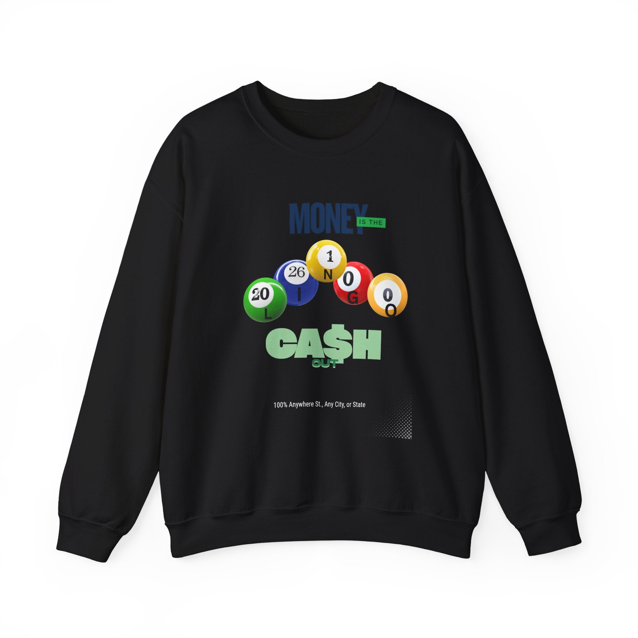 Money Is the Lingo Graphic Sweatshirt